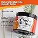 Brzeaf Vegan Chebe Butter for Hair Growth With Rosemary Oil 3.6 Oz [All-Natural Ingredients, Moisturizing, Thickening, for All Hair Types, Deep Conditioning]
