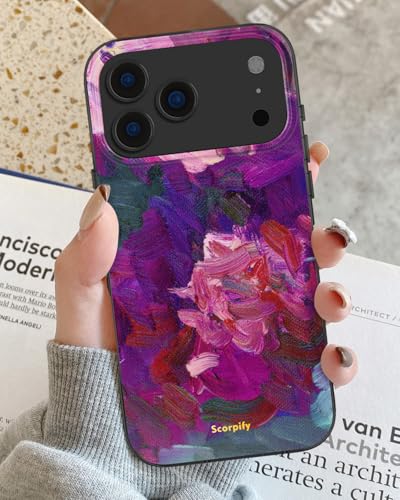 Coque iPhone 17 Pro Max fine et élégante SCORPIFY magnétique lilas
