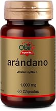 Obire | Cranberry 1000 mg | 60 Capsules | With Vitamin C | Formula for Daily Wellness