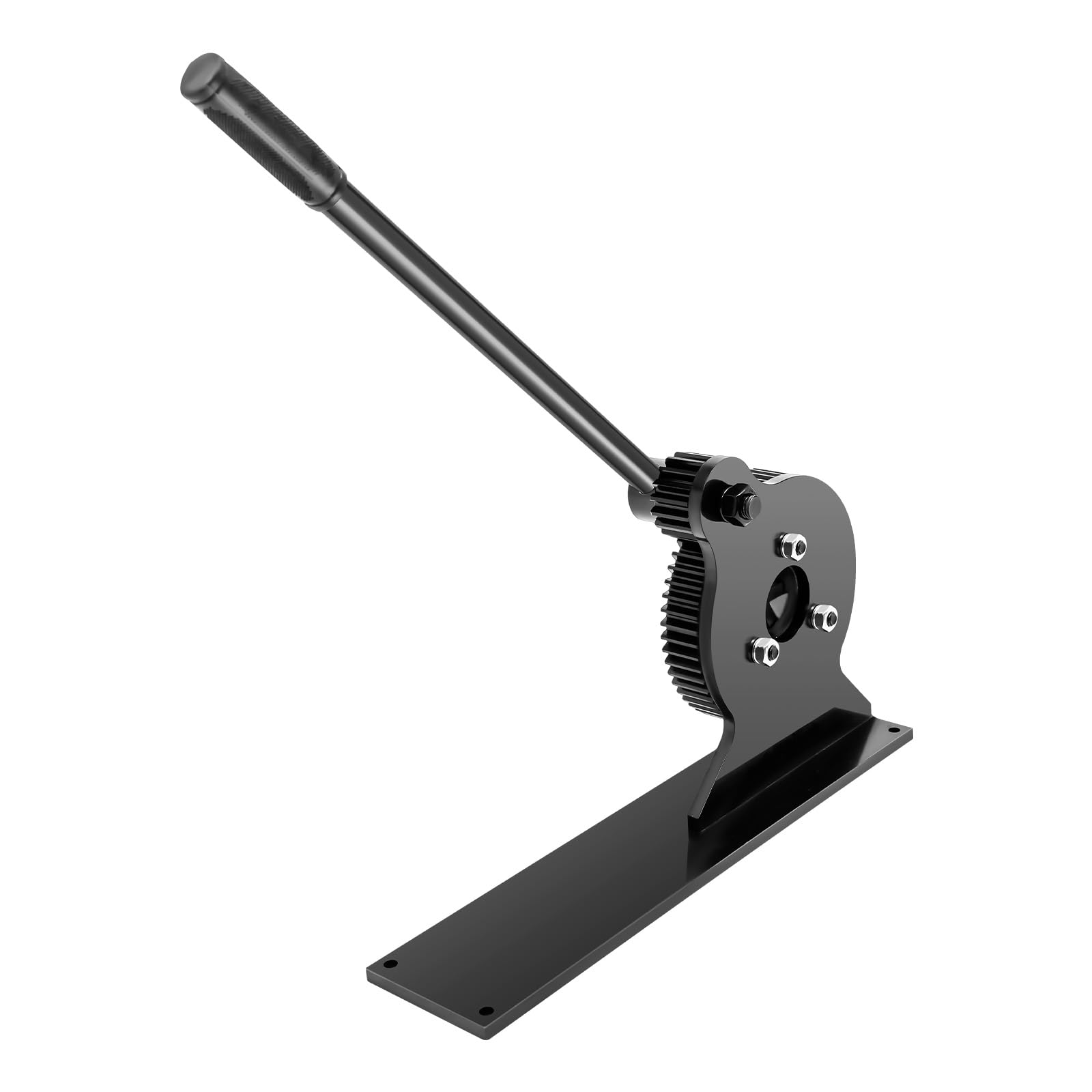 Prensadora de tubos de alto rendimiento con placa fija, prensa manual para prensar tubos de entrada, retorno y salida, grosor de chapa de 10 mm