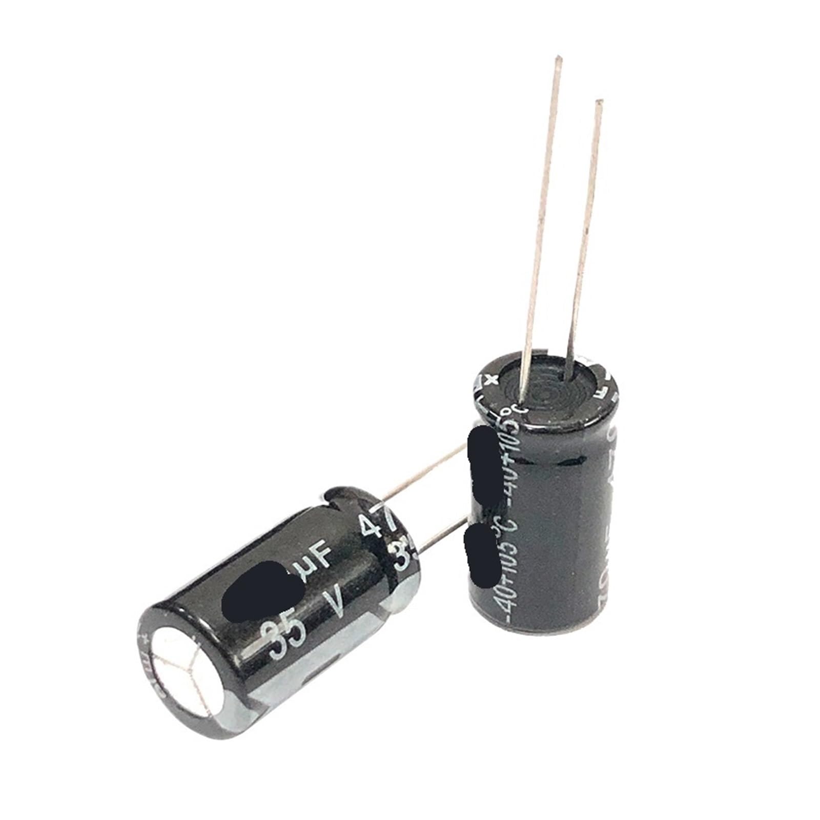 Condensador electrolítico 35V 470uf de 10x17mm repuesto de microelectrónica y placas de circuitos