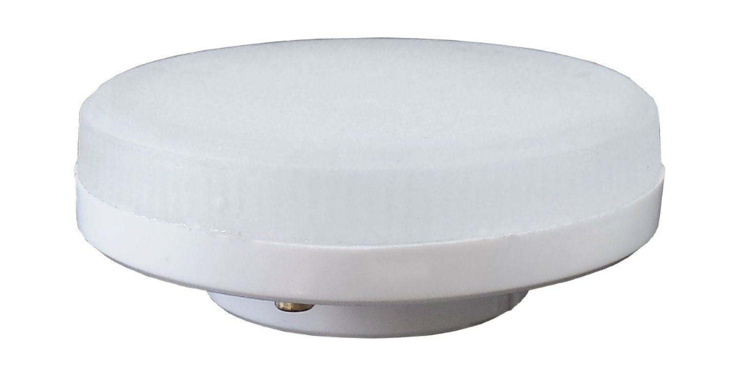 LICHT DISCOUNT LED Bodeneinbaustrahler IP65 Rund 5 W GX53 230V Bodenstrahler warm weiß Bodenspots befahrbar aus Edelstahl für Garten Aussenbereich Weg Leuchte