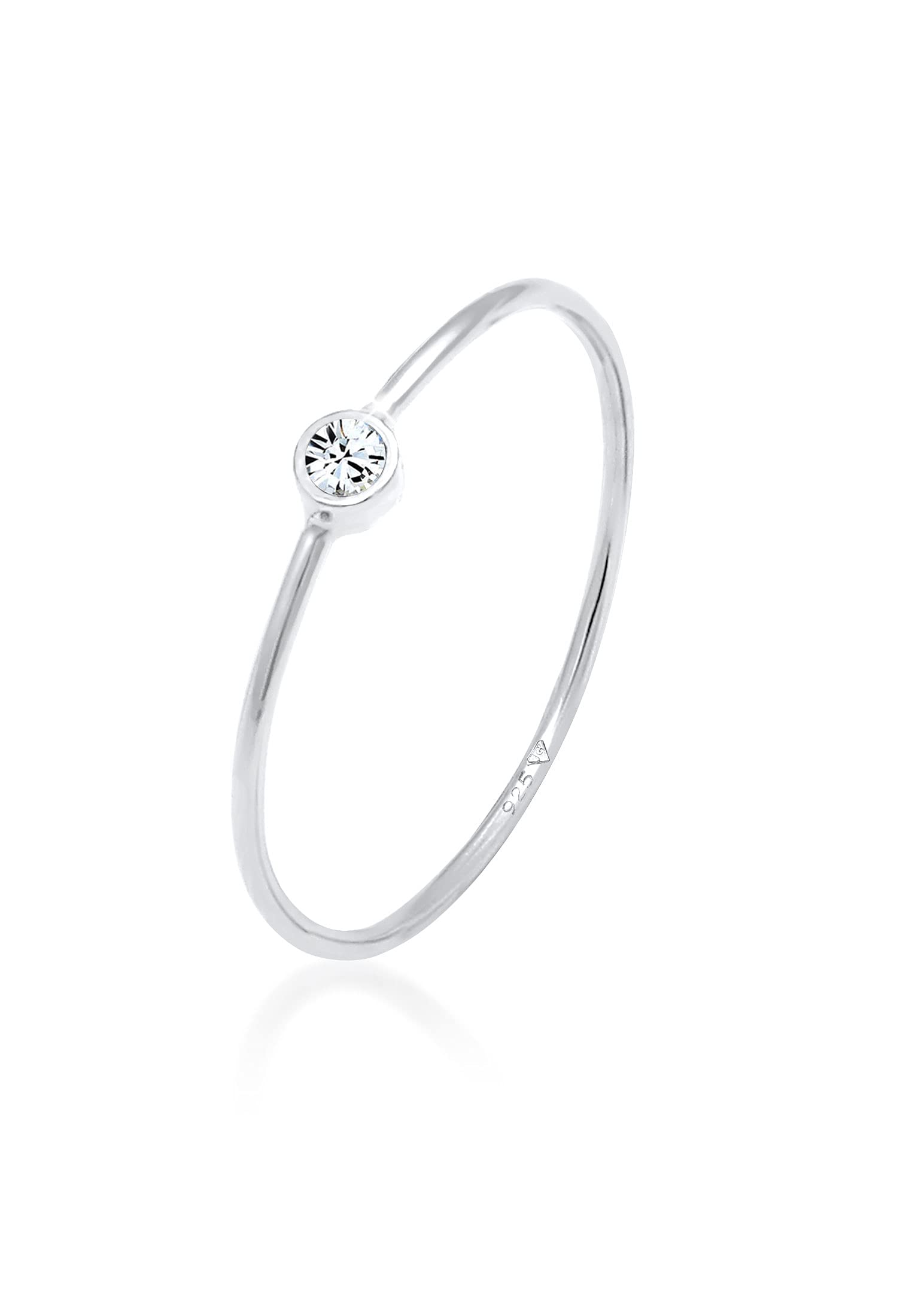 Elli Ring Basic Crystals 925 Sterling Silver