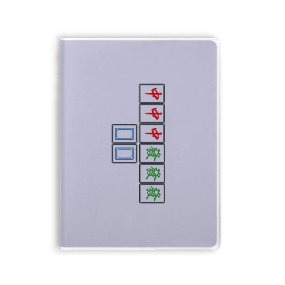 Mahjong Tiles Carnet Junior Three Chiefs Journal de notes souple écriture - 4