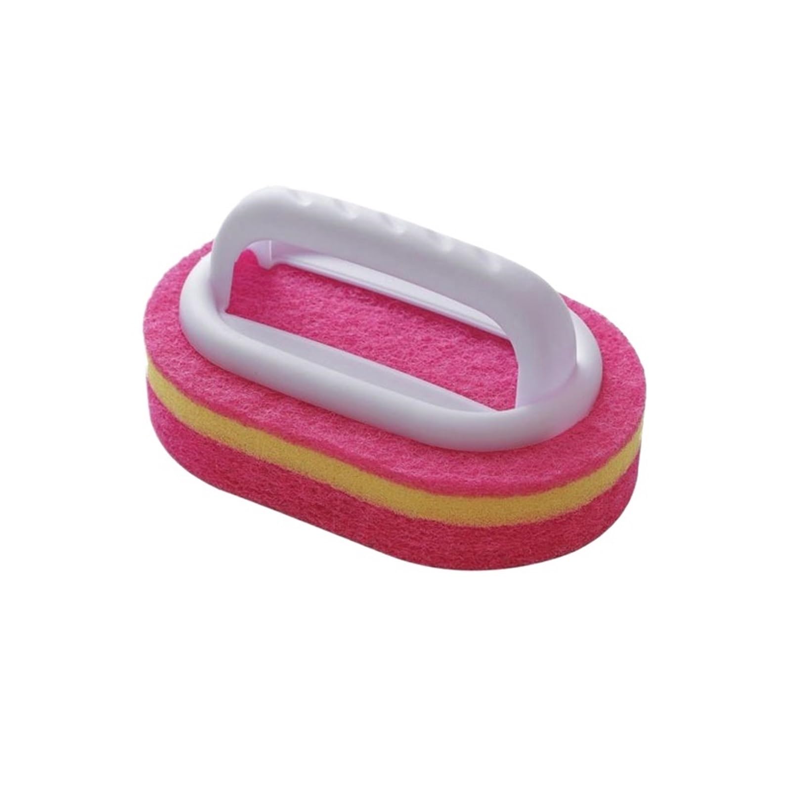 WZPTLKIBAD Sponge Cleaning Brush with Handle for Bathtub and Tiles