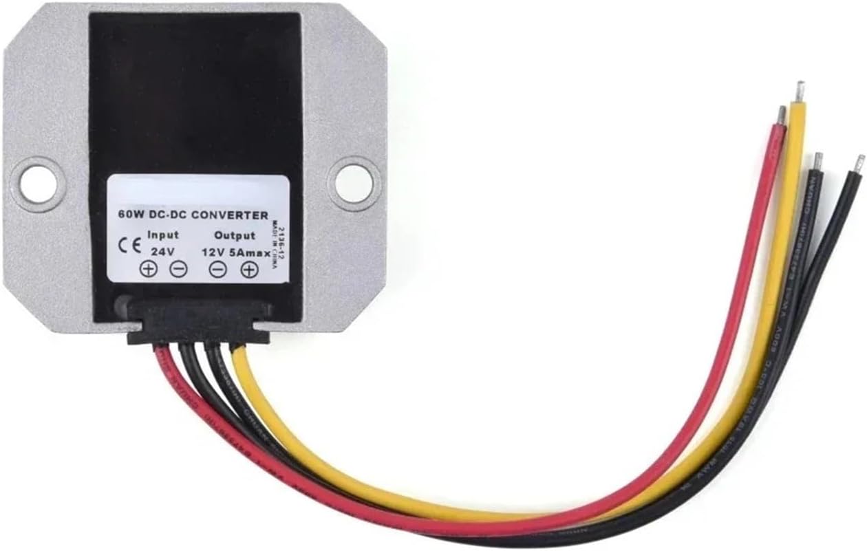 12V/24V to 5V 3A DC Power Converter Buck Regulator Step Down Voltage Supply Module