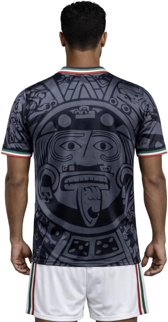 Mexico 1998 Retro Men’s Soccer Jersey Fan Edition – Short Sleeve Training & Casual Shirt – Home, Away & Third Kit Mexican - Image 2