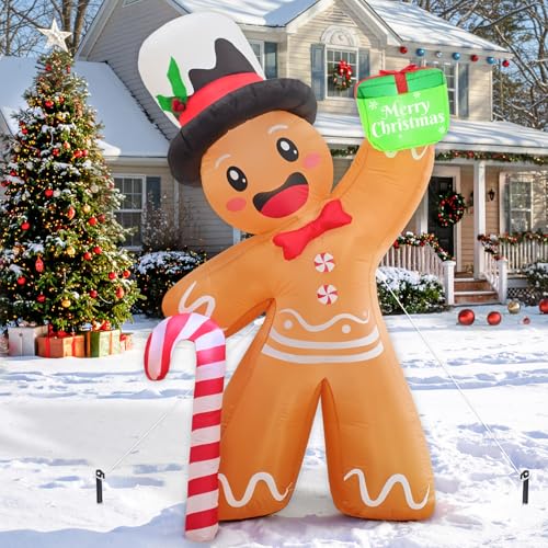 Fayavoo 183cm Aufblasbare Weihnachtsdekoration, Aufblasbare...