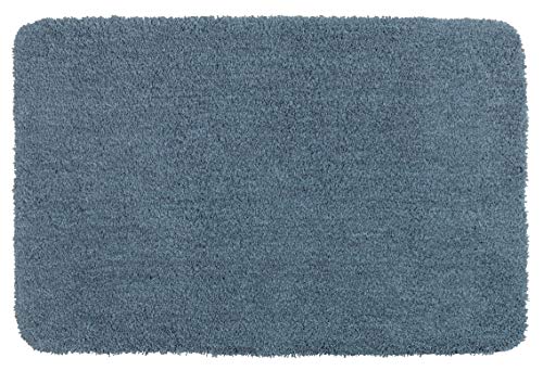 Wenko 23099100 Blend Bath Mat, Navy Blue, 55 x 65 x 3 cm