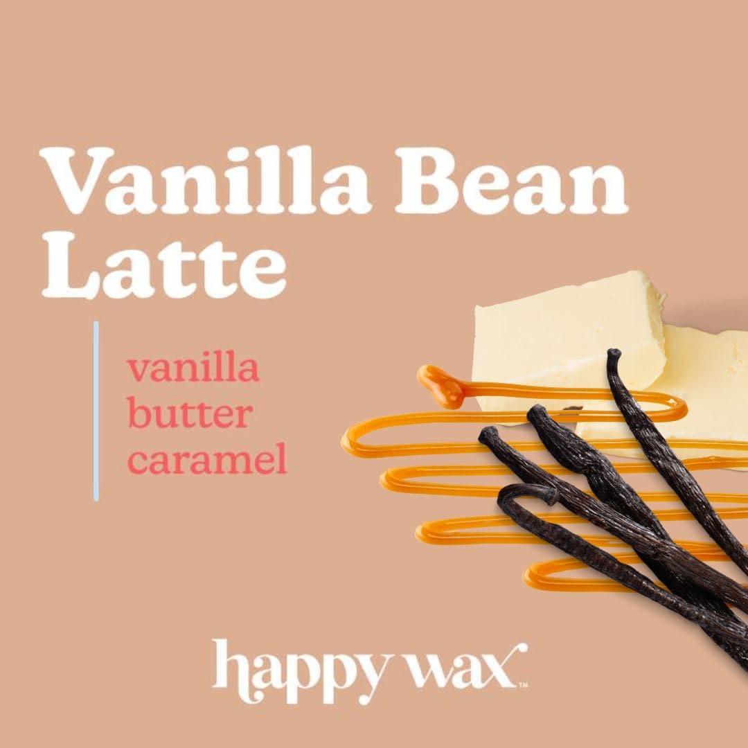 Happy Wax Zapachy kawy (wanilia, latte, 226 g)