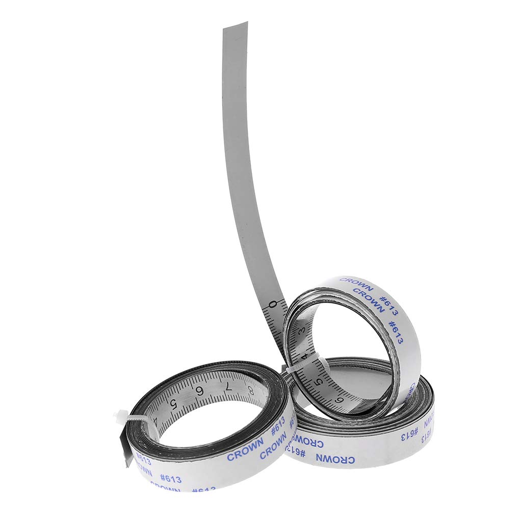 Gadpiparty Nastro Di Misurazione Autoadesivo 1 Metro Righello Adesivo Per Lavorazione Del Legno Striscia Adesiva Per Misurazioni Precise Su Superfici Lisce - Foto 4