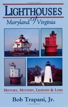Paperback Lighthouses of Maryland and Virginia Book
