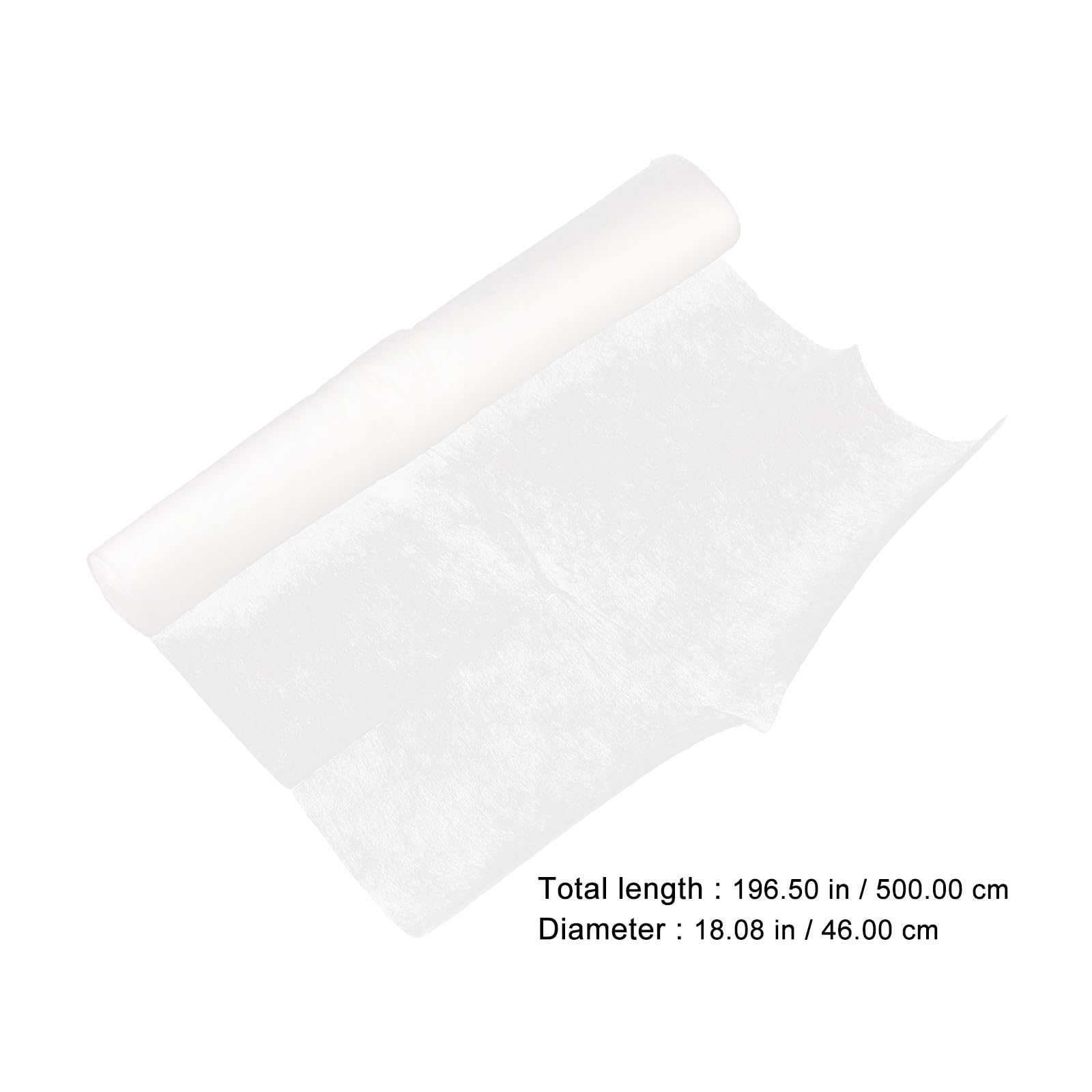 DOITOOL Filtros de Papel Blanco para Campana Extractora, Papel Desechable Resistente al Aceite Calor, Doble Capa Ecológica para Uso en Cocina en Casa o Restaurante, 2 Rollos