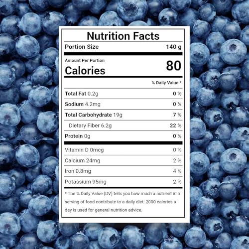 Image of RANEJA 100% Natural Premium Blueberries 200Gm Without added Sugar | Dried Seedless Blueberries | Dry Fruits | Healthy & Tasty Whole & Dried Blueberry | Rich In Calcium And Vitamin K | Non-GMO(200gm)