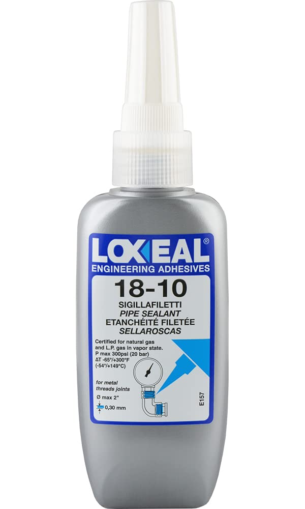 Fittingteile - Loxeal 18-10 Guarnizione per filettatura anaerobica frenafiletti (Contenuto: 250 ml)