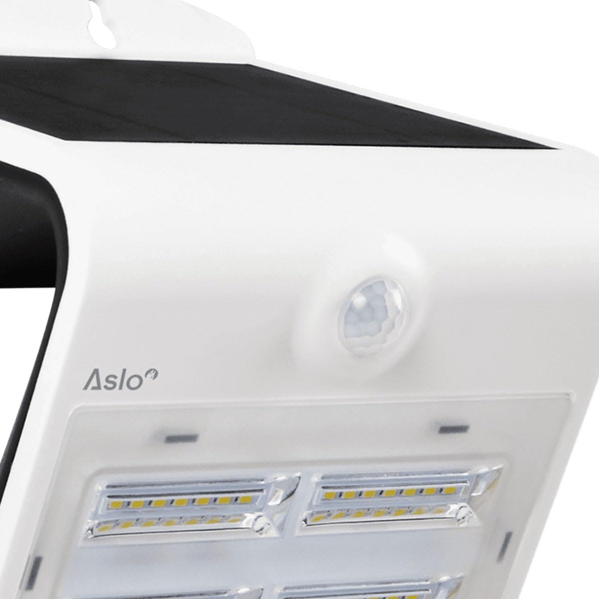 Applique LED solare con sensore 3,2 W bianco
