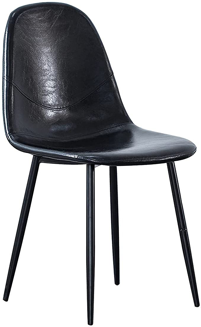 Chaise de maquillage confortable en cuir pour coiffeuse et chambre