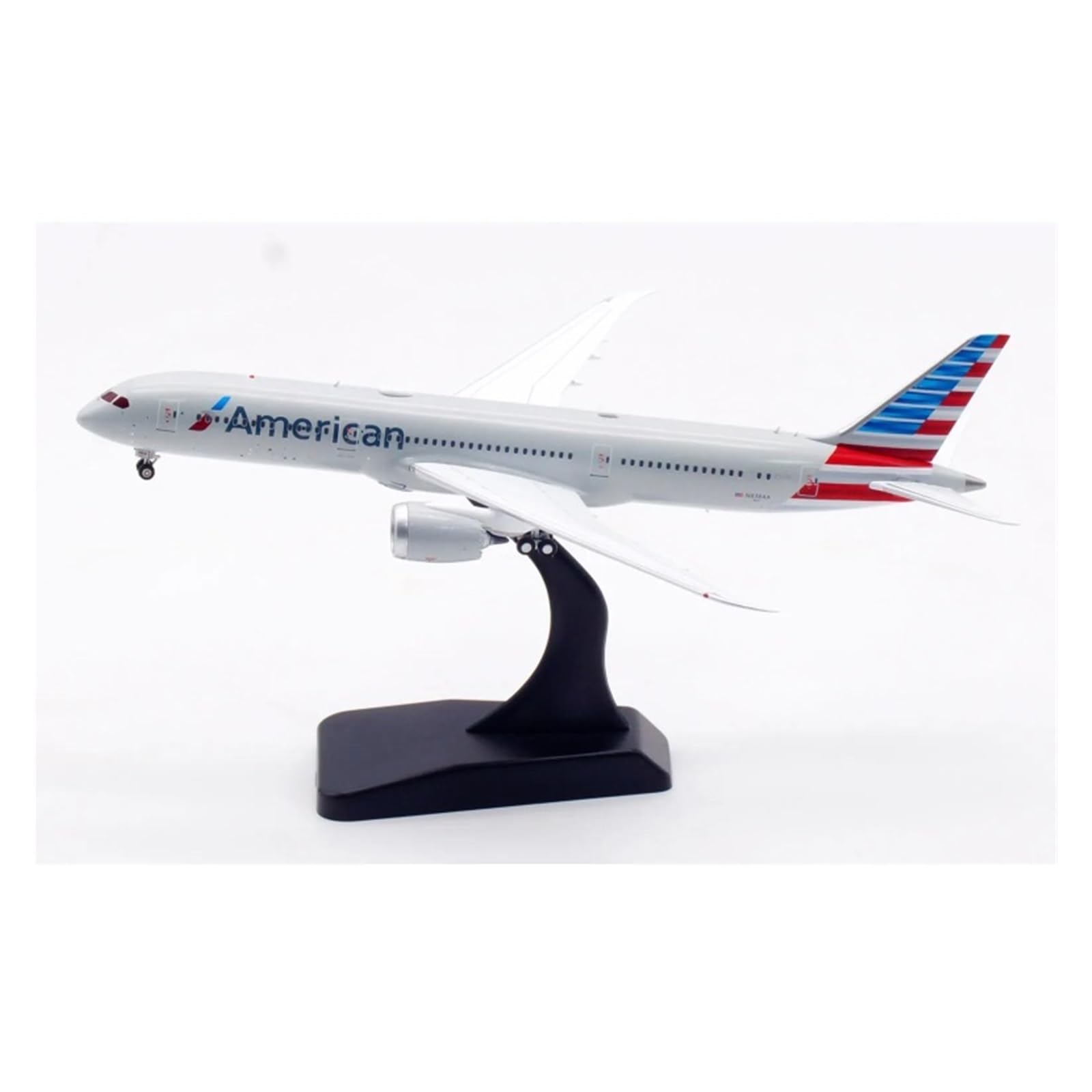 Skala samolotu 1:400 dla American Airlines Boeing B787-9 Model samolotu Diecast Alloy Model samolotu Dekoracyjne pamiątki Nadaje się do wyświetlania
