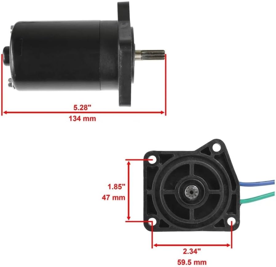 65W-43880 65W-43880-10-00 10887 Tilt Trim Fit for Outboard 25-40HP 00-16 65W-43880-00-00 67C-43880-00-00 67C-43880-01