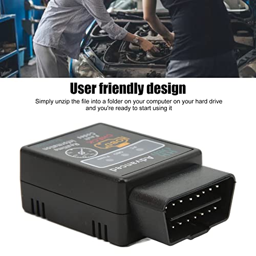 Codeleser-Scan-Tool für ELM327 V2.1 BT-Fehlercode-Lesung Kraftstoffdruckerkennung OBD2-Scanner für Auto-Autoreparaturwerkzeuge