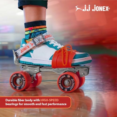 Image of JONEX Roller Skates, for Kids, Roller Skates for Boys & Girls,Adjustable, Outdoor & Indoor Illuminating (Baby Deluxe Shocker)
