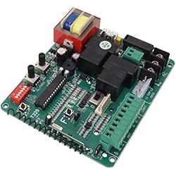 Tablero de Control de Motor de Puerta Corredera, Tablero de Control de Puerta Eléctrica Protección de Tiempo Fuerte Antiinterferencia 220V Sensible para Coche