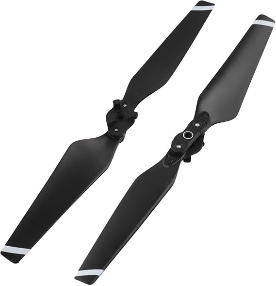 Carbon Fiber Propellers for DJI Pro, Lightweight Folding Quick-Release, Glass Fiber Composite Accessories, Silver Gold(Silver)