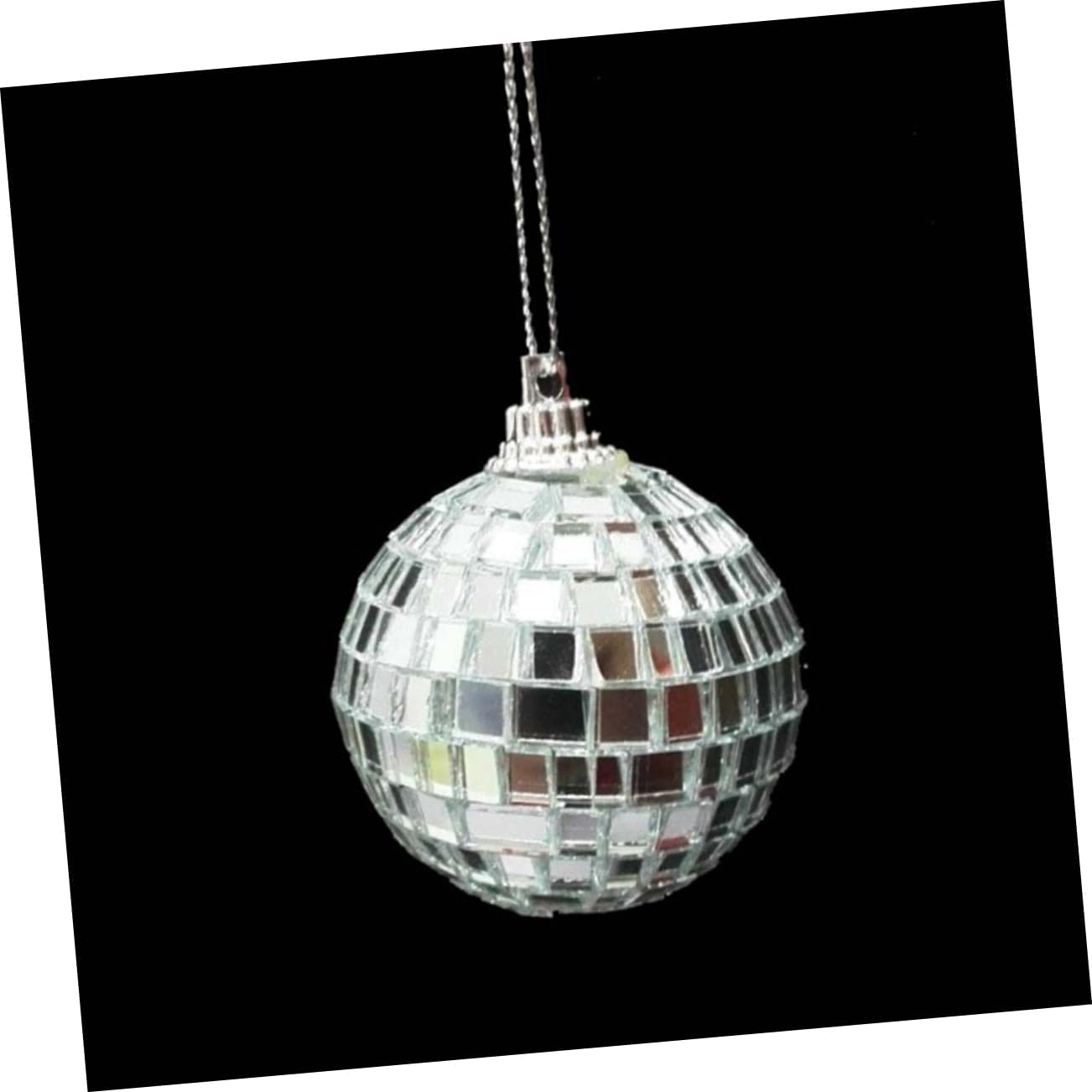 20cm Mirror Disco Ball Inflatable Wedding Decor Disco Ball Spotlight Rotating Motor for Evenly Shining for Dance Parties Clubs and Banquets