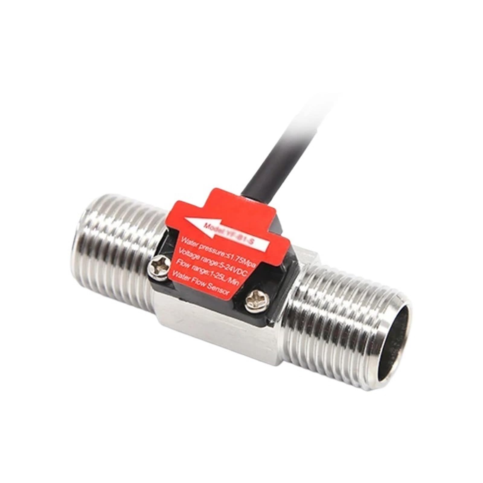 Débitmètre à Hall en acier inoxydable DN40 de haute précision avec moniteur - 4