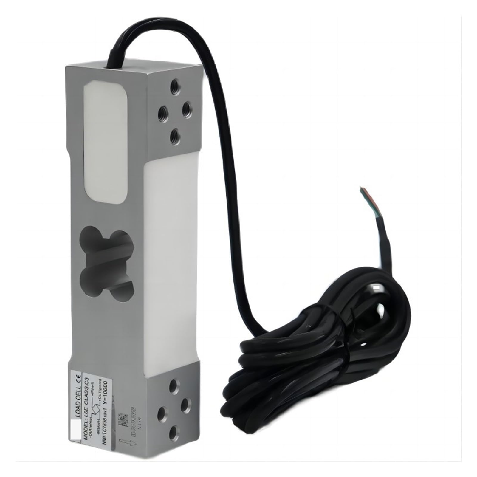 50KG-600KG L6G C3 Bilancia a piattaforma Sensore di pesatura a pressione a trave parallela a punto singolo Bilancia di calcolo elettronica(500KG)
