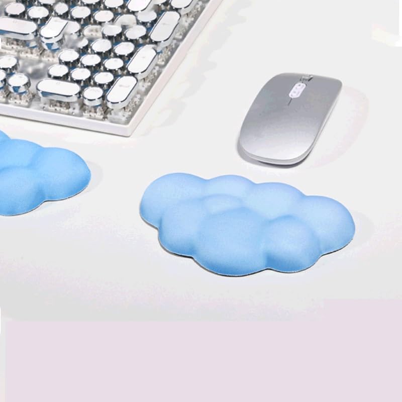 Cloud Keyboard Hand-held Memory Foam Silicone Cortex Pad Wrist Rest Brace image 4