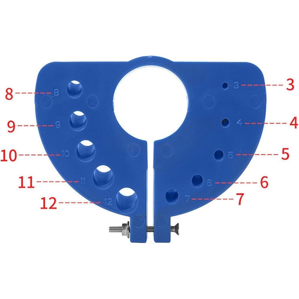 Afilador de brocas universal portátil para amoladora angular, herramienta de afilado de brocas modificada para todas las brocas, afilador de brocas de múltiples especificaciones duradero y de larga