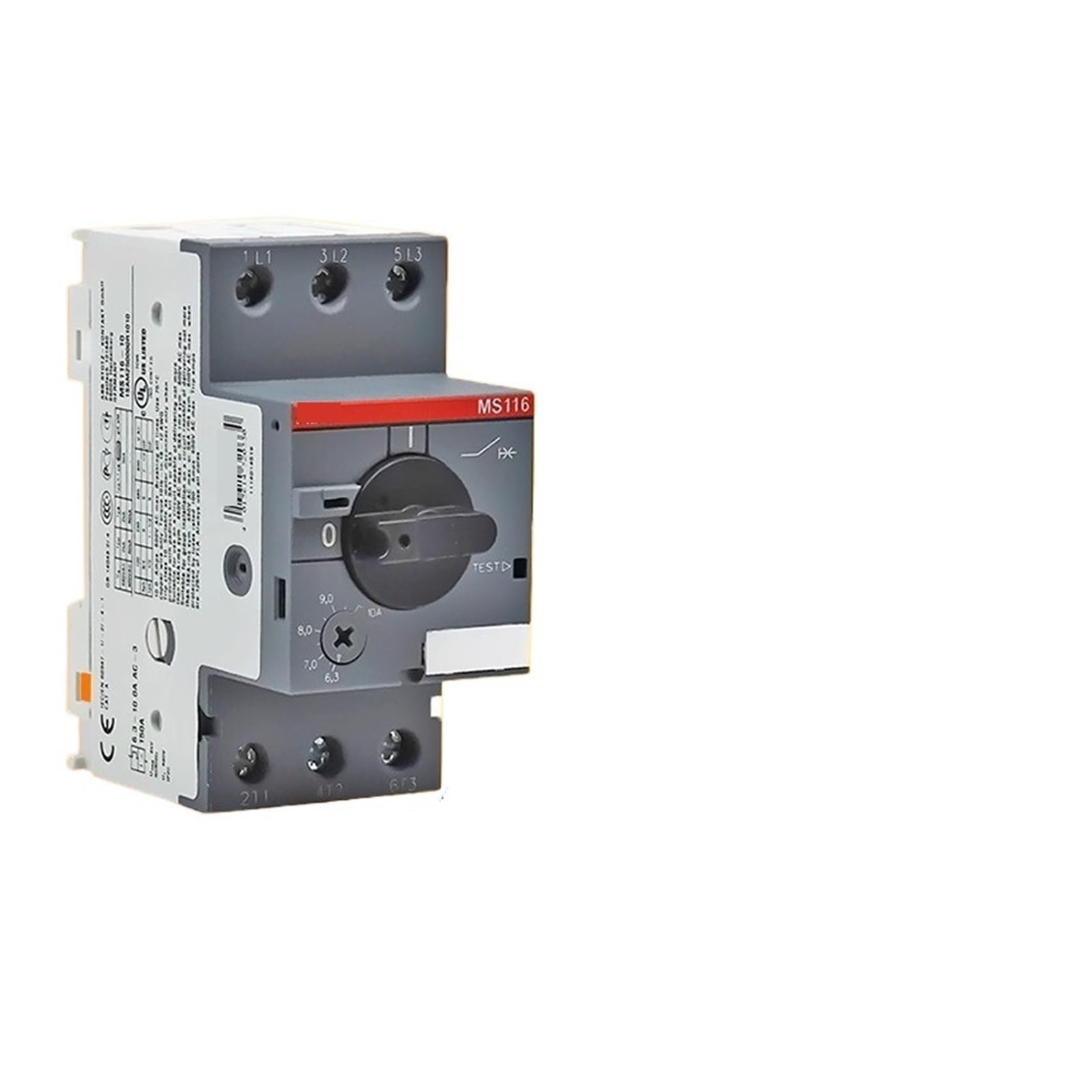 Disjoncteur de protection moteur MS116-2.5 1,6-2,5A magnétothermique contre les surcharges