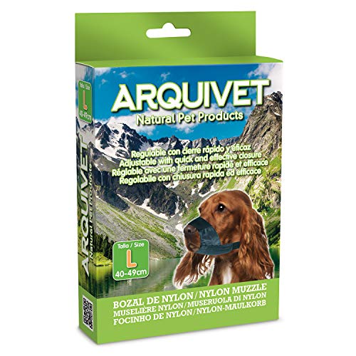 Arquivet Bozal para perros nylon - L