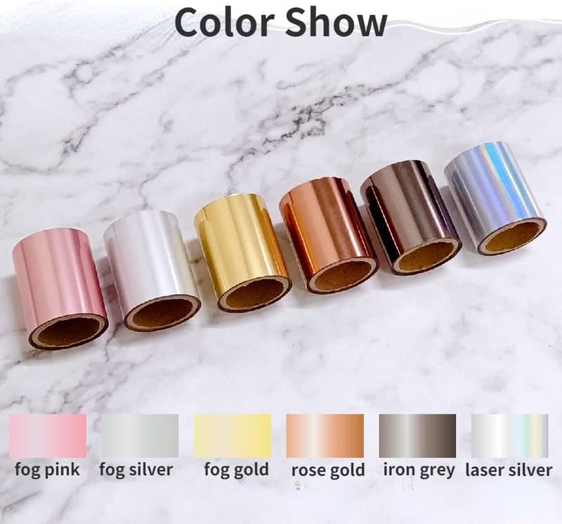 Gold Foil Stamping Machine | Gold Stamping Foil Leather - Gold Foil - - (Color: 6colors set)