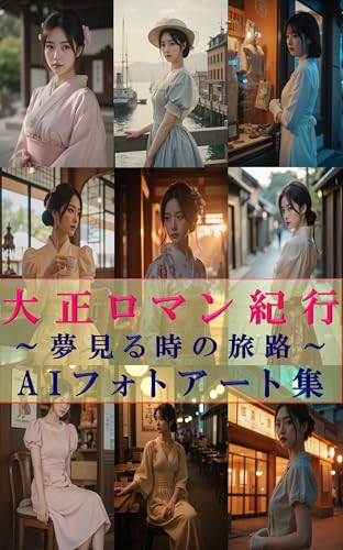 大正ロマン紀行～夢見る時の旅路～ AIフォトアート集