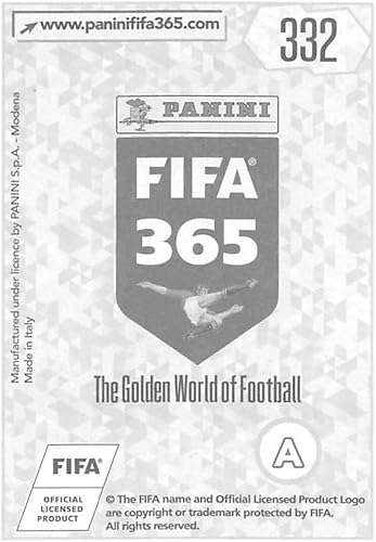 Miniatura 2 de 2017-18 Panini FIFA 365 Stickers Soccer #332 Mattia De Sciglio Juventus Official Smaller Than Trading Card Sized Album Sticker in Raw (NM or Better)