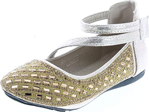 Lucita Girls Kd-1601Km Fashion Dress Flats Shoes