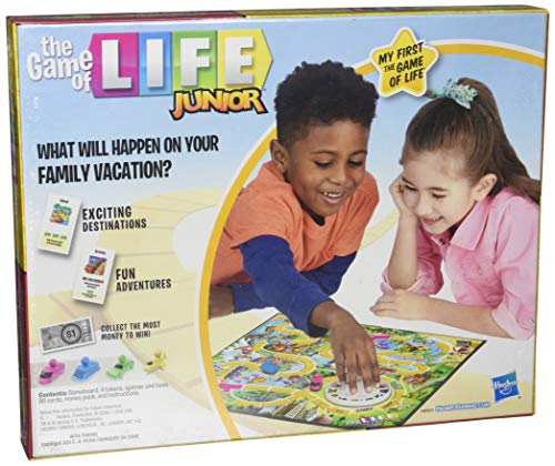 Hasbro The Game of Life Junior juego de mesa para niños 5+ miniatura 3