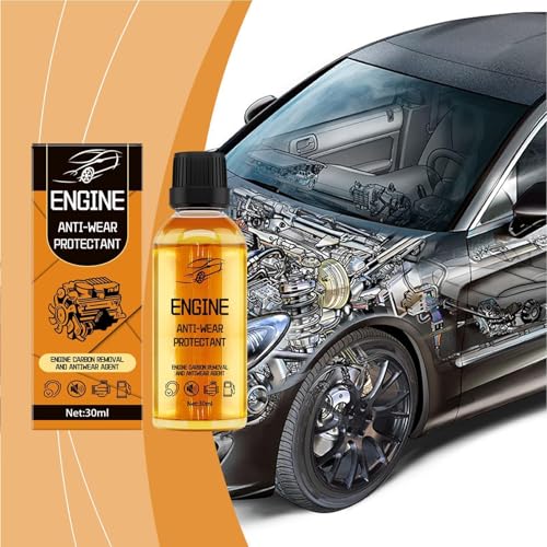 Anti Wear Cleaner, Engine Protection Liquid, 30ml Care Additive with Noise Reduction, Lubrication Oil System Conditioner, Auto Maintenance Product Smooth Performance, Motor Tool for Vehicle - Thumbnail 5