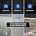 Master Protective Coatings White Epoxy Resin Coating for Floors Counter Tops, 100 percentage Solids, Self Leveling 3 Gallon Kit