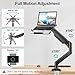 MOUNT PRO Laptop Arm Mount for Desk, 2 in 1 Function Monitor Laptop Stand, Fits Max 17