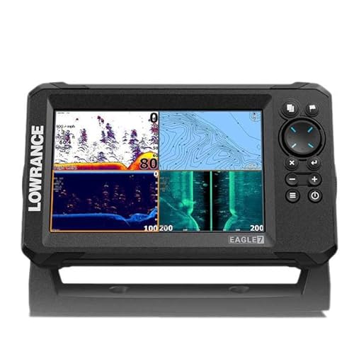 Lowrance Eagle - Ecoscandaglio GPS Chartplotter, Varie Dimensioni, per Pesca, profondità, ProFishing(7