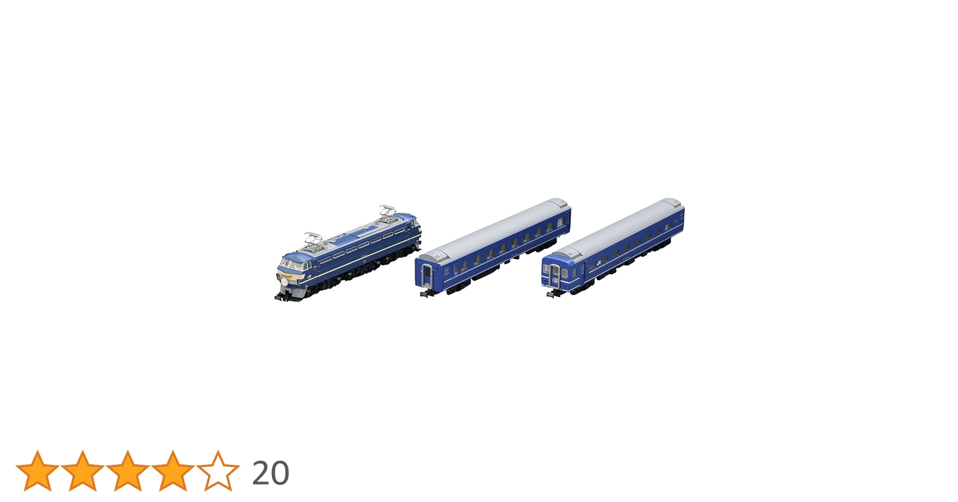 Amazon.co.jp: TOMIX 98388 N Gauge JR EF66 Type Blue Train