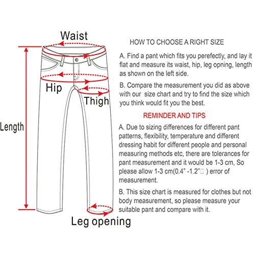 Men's Regular Fit Suit Pants Wide Waist Wrinkle-Resistant Ankle Length Dress Trousers4