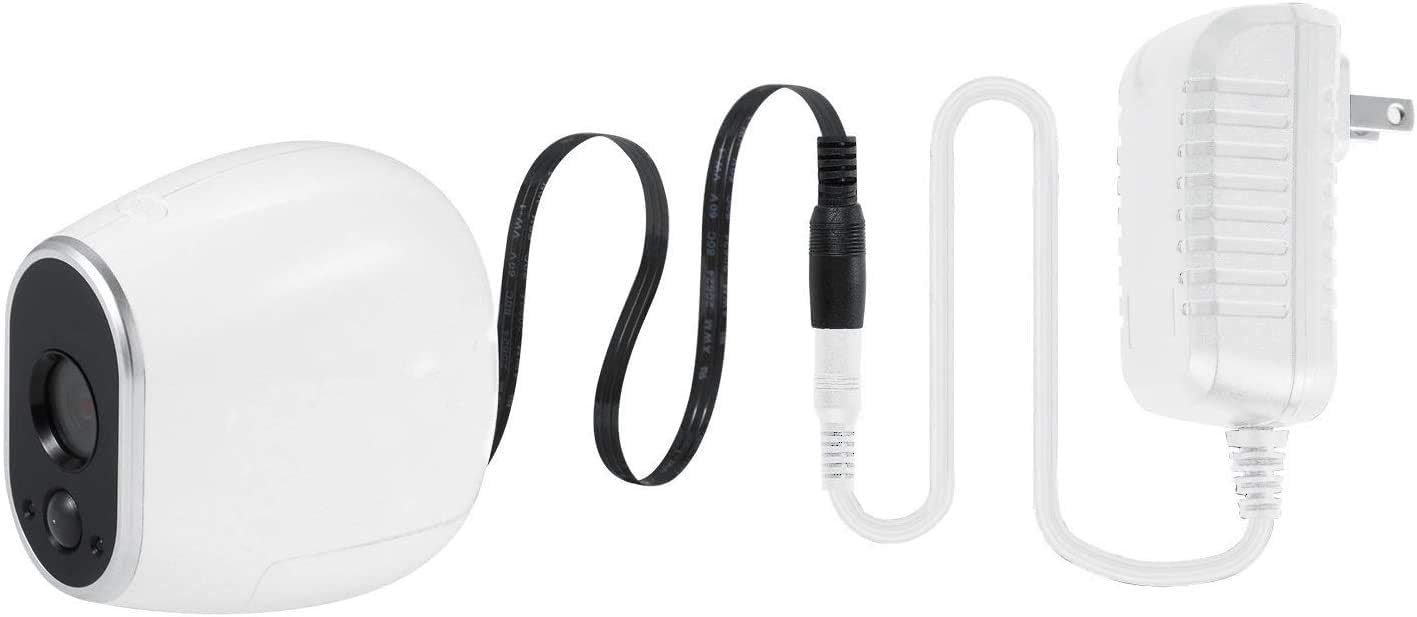 Arlo HD Wired Adapter, Power Your Arlo HD Outdoor Camera Continuously - by Wasserstein (White)