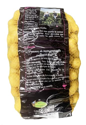 Pomme de Terre Grenaille Agata Filet 5kg Catégorie 1 France - Offres de 5 et 10kg - Livraison Gratuite France (5kg)