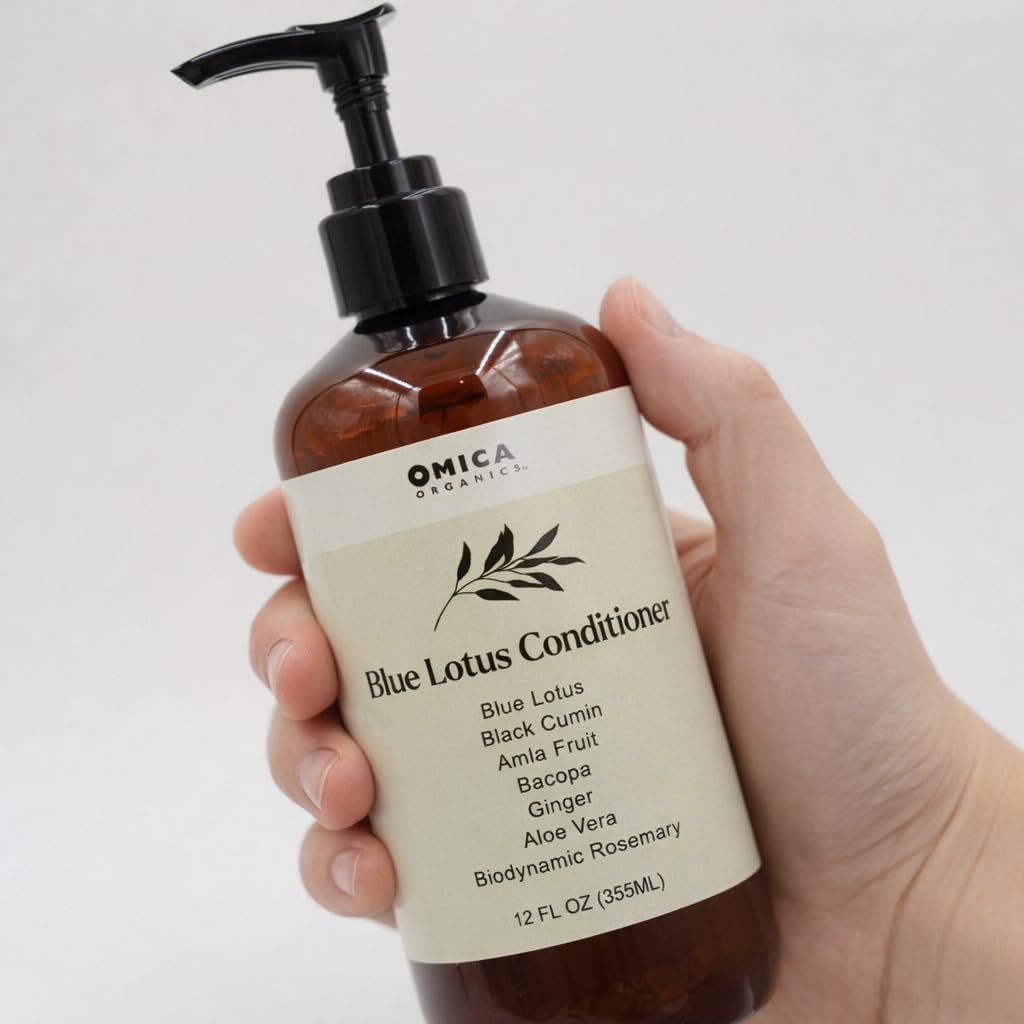 Omica Organics Blue Lotus Conditioner with Herbal Extracts (12 fl oz)
