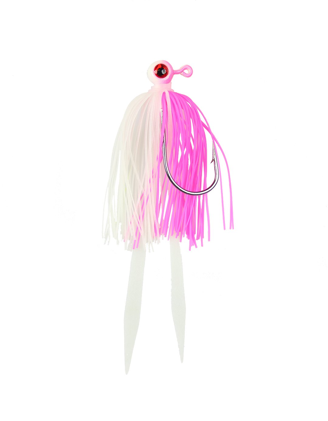 Jigging worldBall Jig with Silicon Skirt Teaser (Pink Shine)