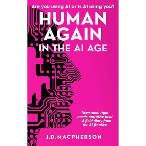 Human Again Audiolibro Por J.D. Macpherson arte de portada